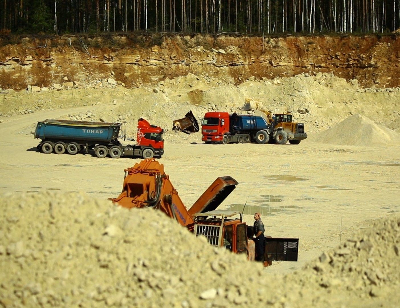 Костенецкий карьер Владимирская область