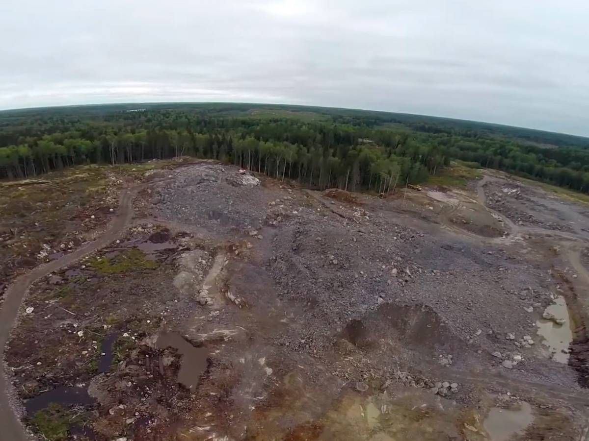 карьер Красновское Ленинградская область