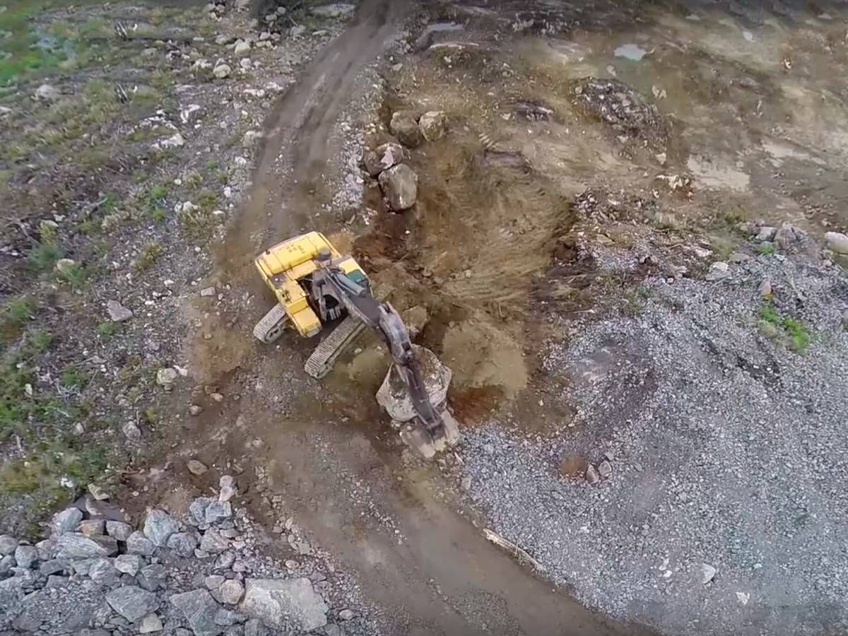 карьер Красновское Ленинградская область