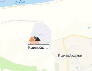 карьер Кривоборье известняк на карте