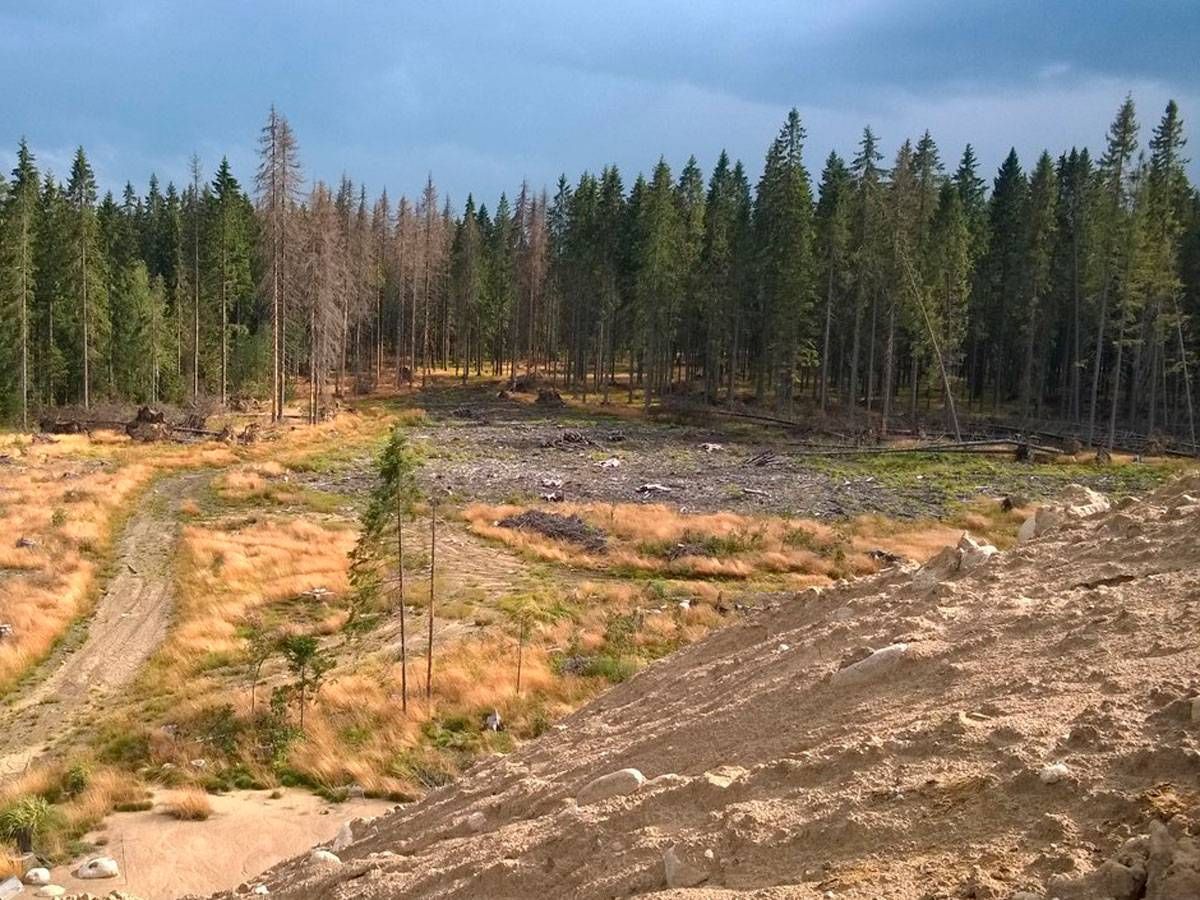 Крутая горка карьер