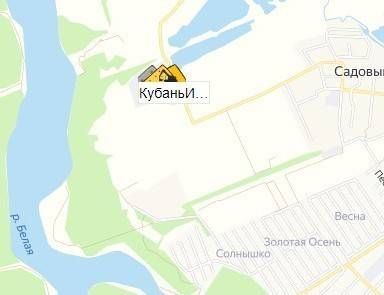 карьер КубаньИнерт на карте