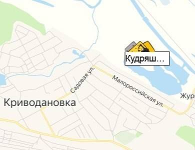 карьер Кудряшевский  на карте