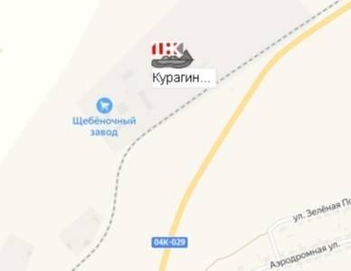Курагинский щебеночный завод на карте