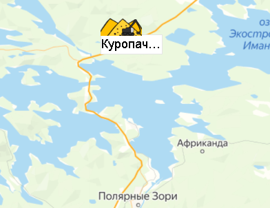 Карьер Куропачий на карте