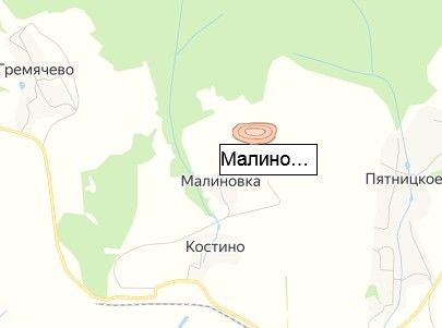 Малиновский  ДСЗ на карте