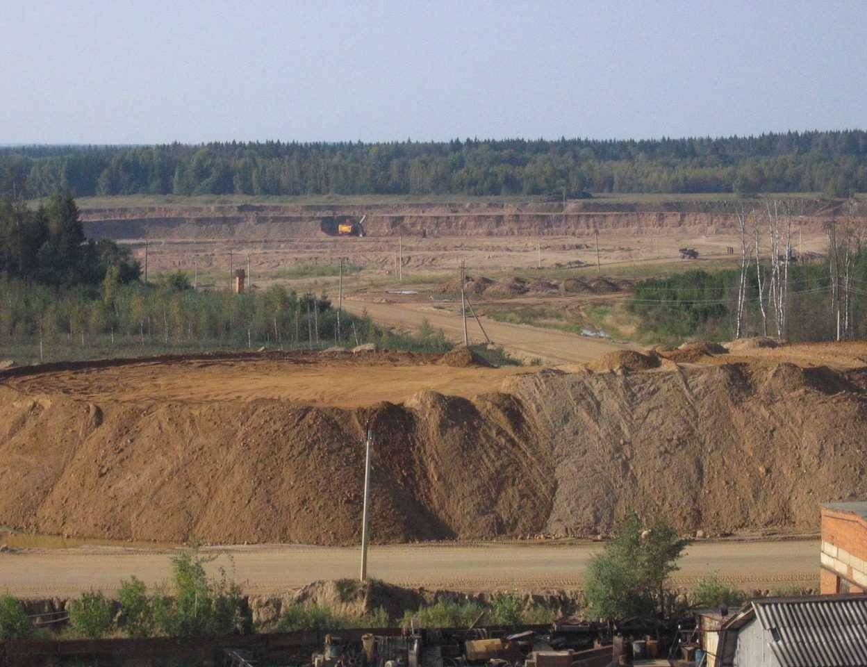 карьер Мансурово Московская область