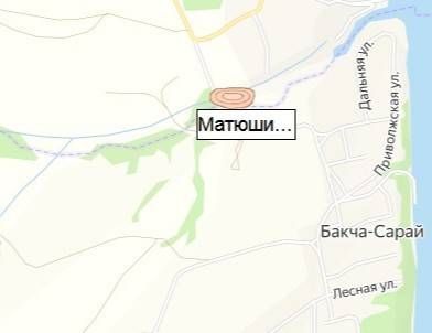 карьер Матюшино на карте