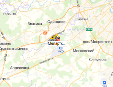 Мелартстрой Изварино площадка на карте