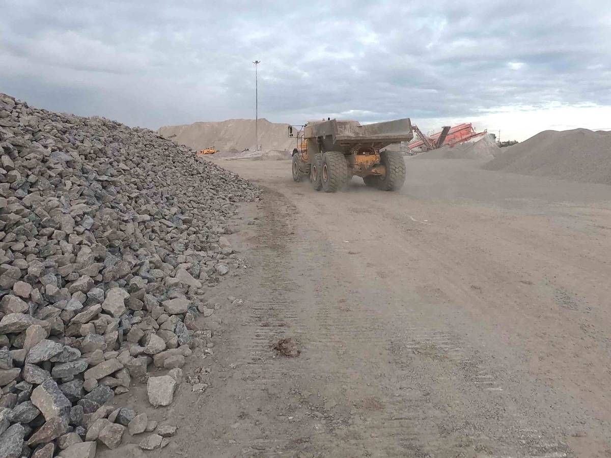 карьер Озерный Ленинградская область