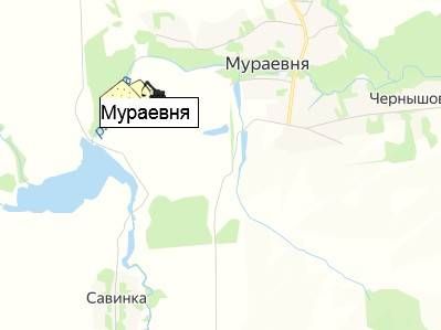 карьер Мураевня на карте