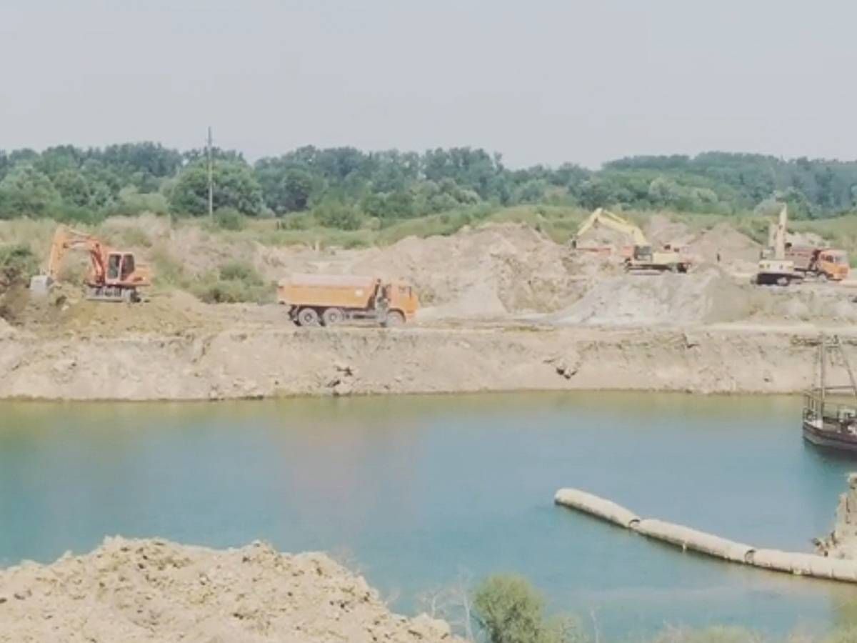 Прикубанский   карьер Адыгея