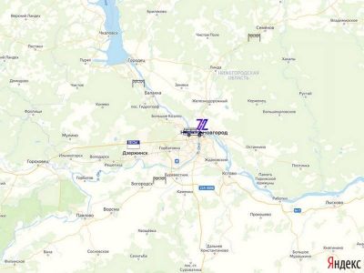 Весовой контроль в Нижегородской области на карте