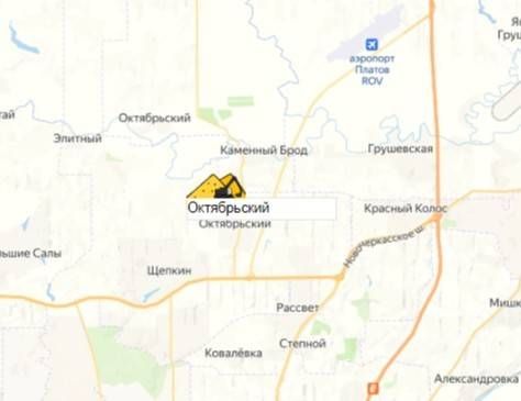 карьер Аксайский  на карте