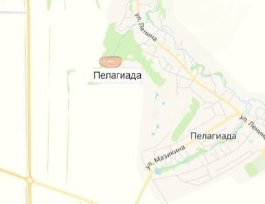 карьер Пелагиада на карте