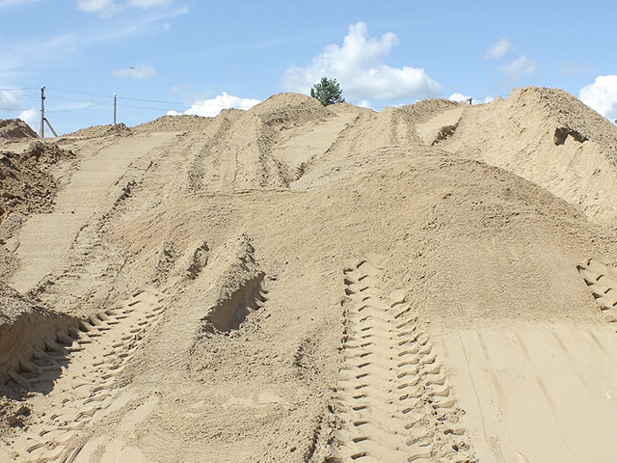 склад готовой продукции на карьере Санниково