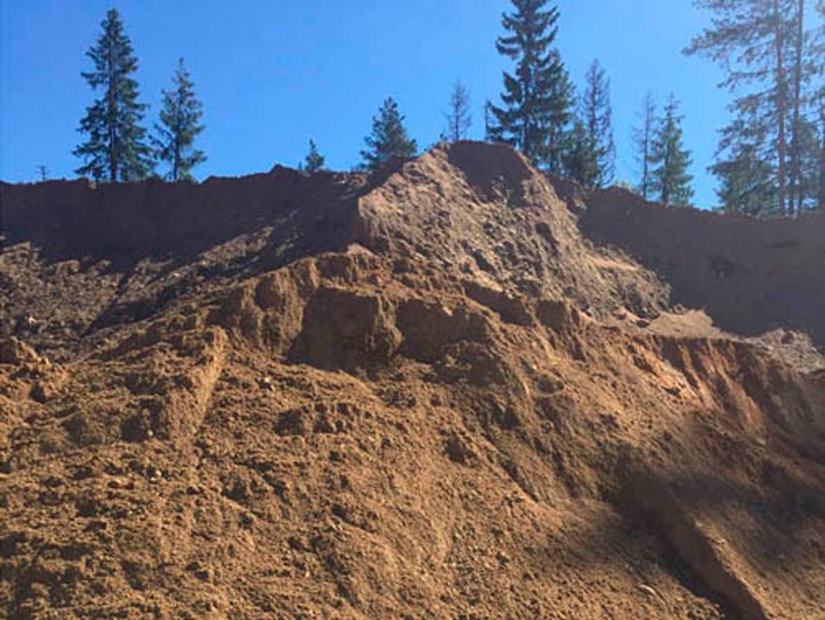 карьер Вольное Ленинградская область