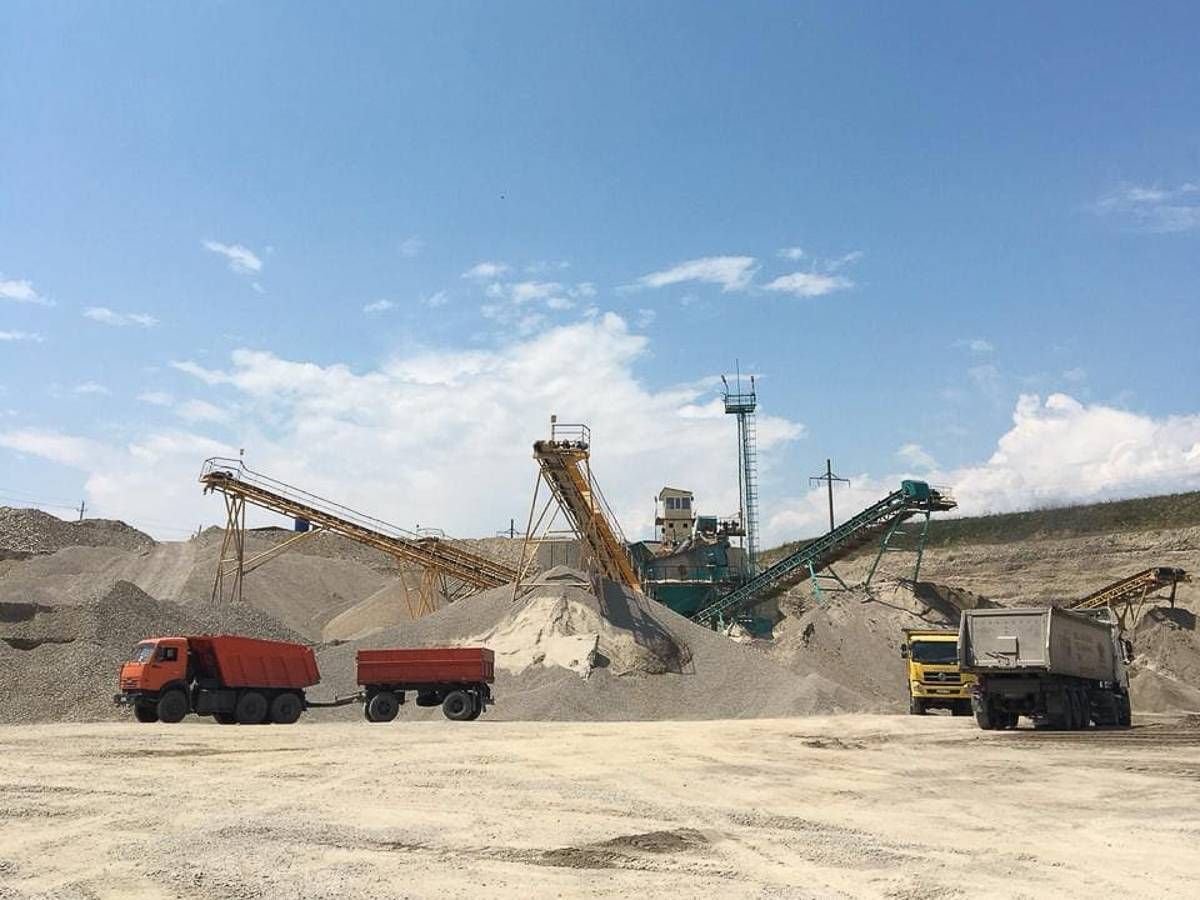 песок сеяный Ставропольский край карьер магнит