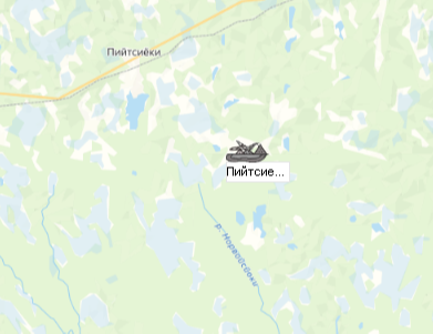Карьер Пийтсиеки-1 на карте