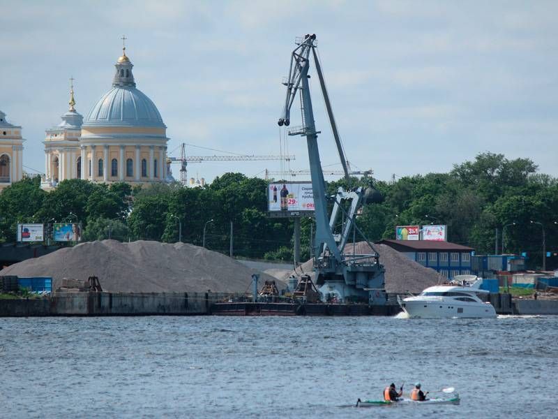 Синопская площадка щебня