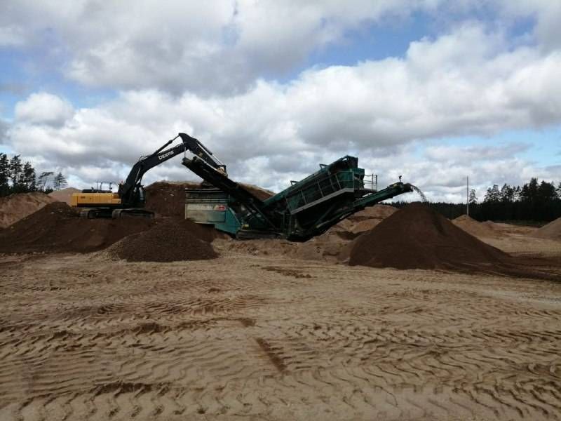 карьер Плоское Ленинградская область