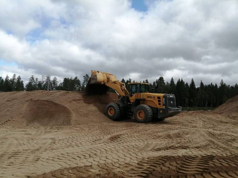 карьер Плоское Ленинградская область