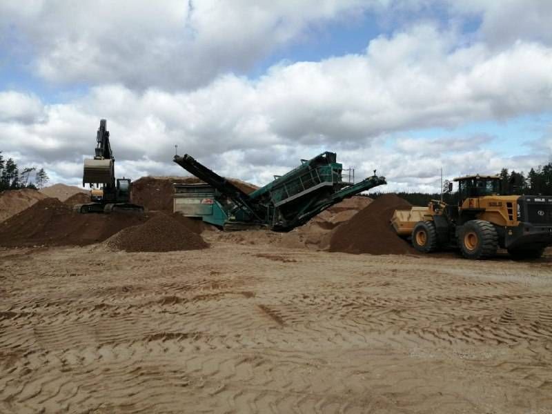 карьер Плоское Ленинградская область