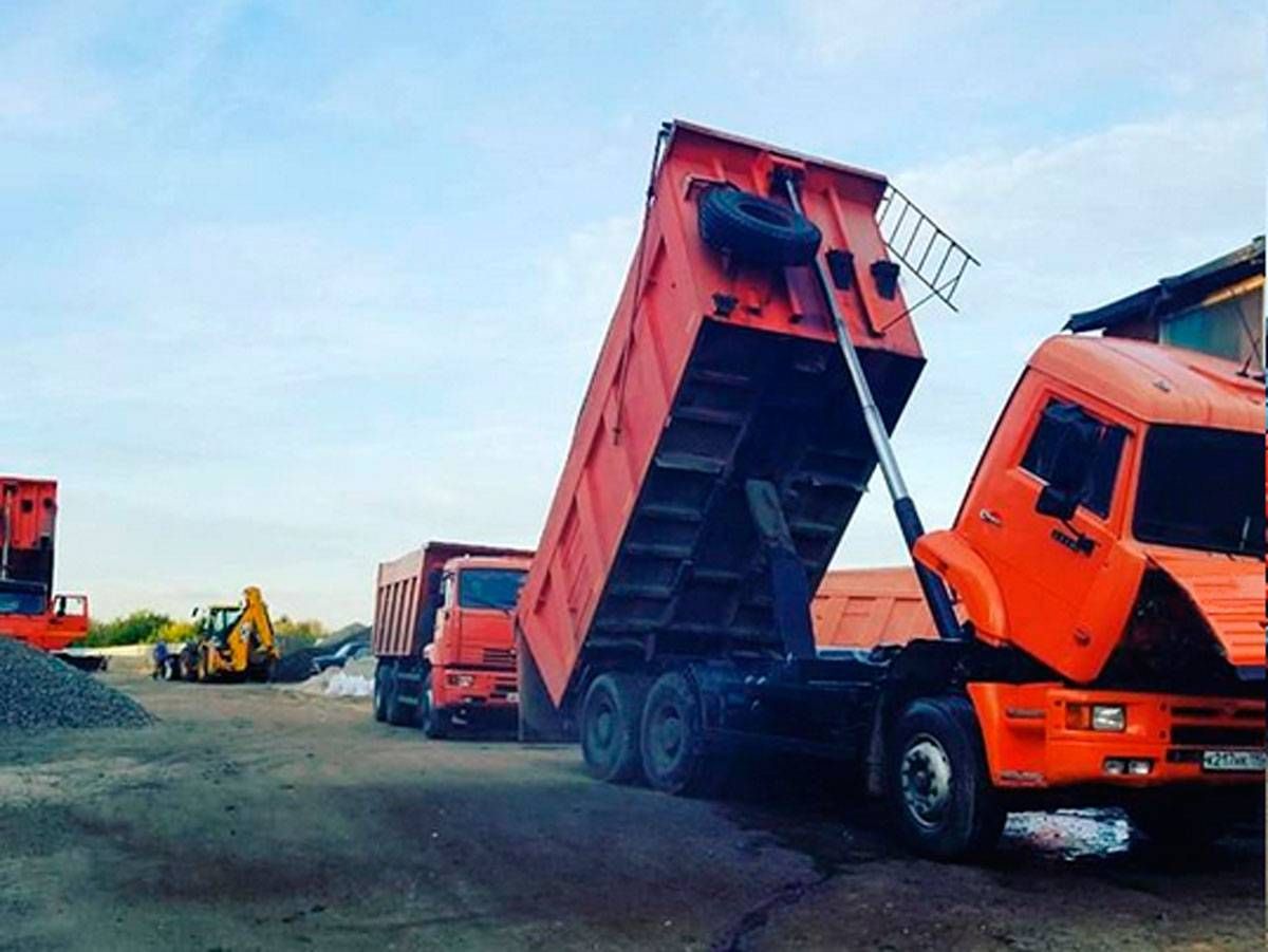склад щебня в Подольске Платон Строй