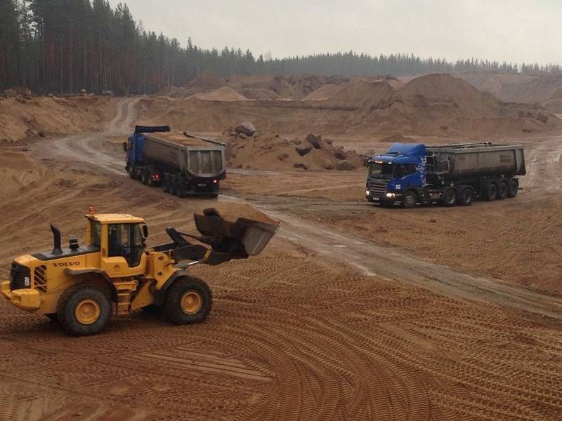 Апраксин бор карьер Ленинградская область