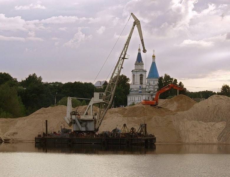 карьер Беседы Московская область