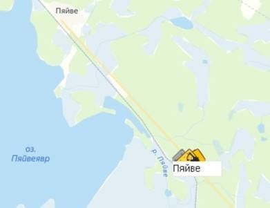 Карьер Пяйве на крте