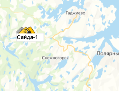 Карьер Сайда-1  на карте