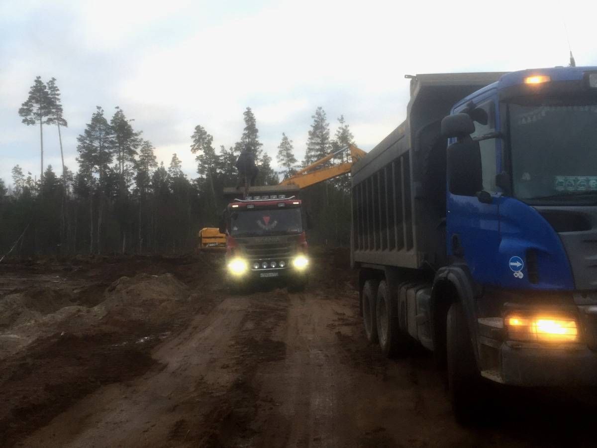 карьер Селиваново Ленинградская область