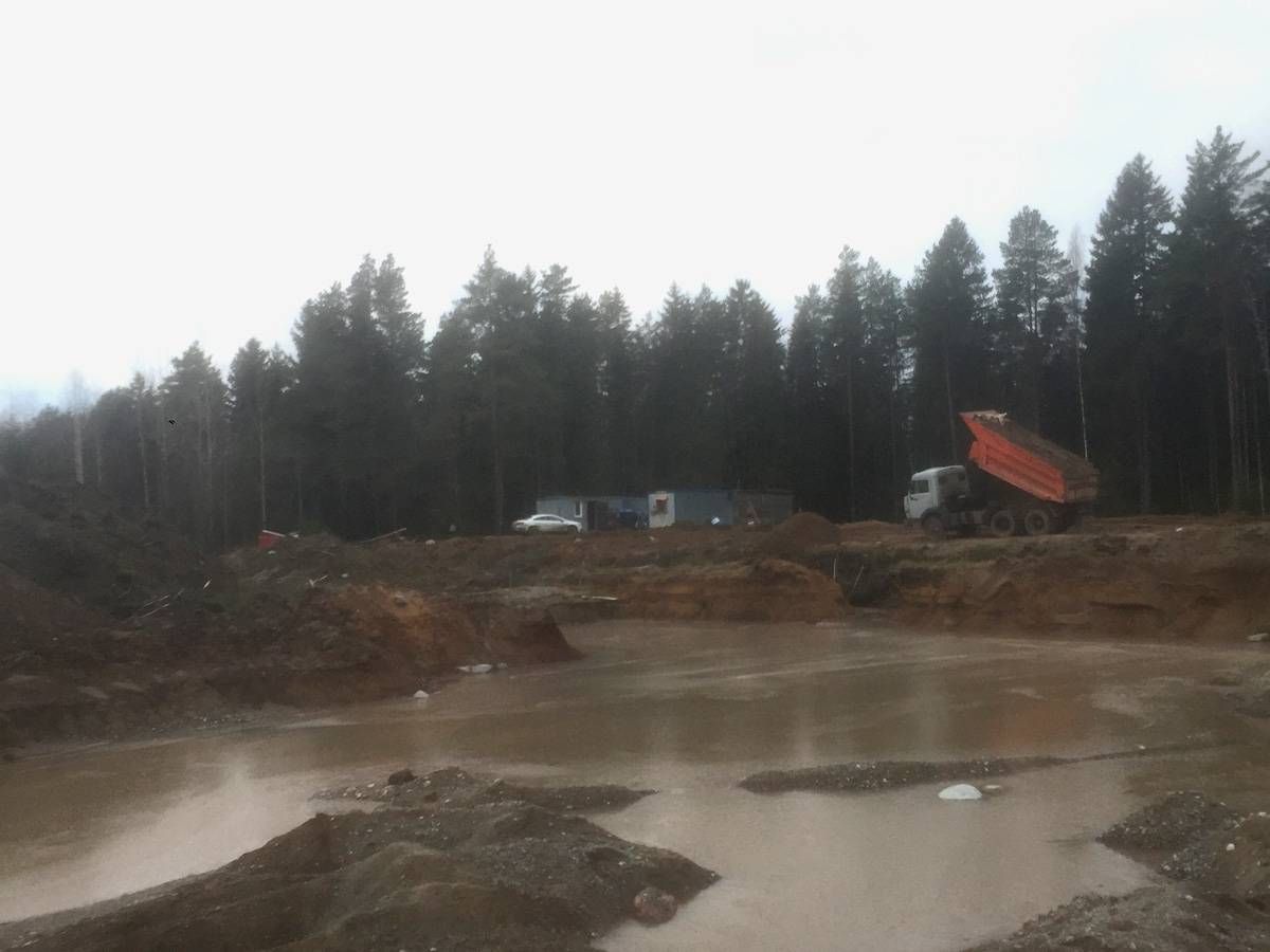 карьер Селиваново Ленинградская область