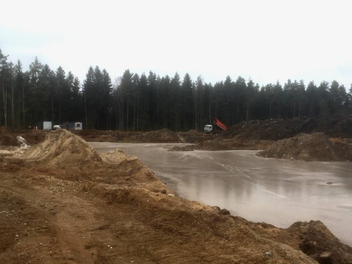 карьер Селиваново Ленинградская область