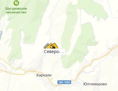 Карьер Северо-Керлигачский на карте