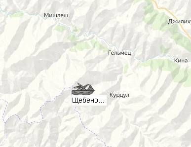 Щебеночный завод на карте