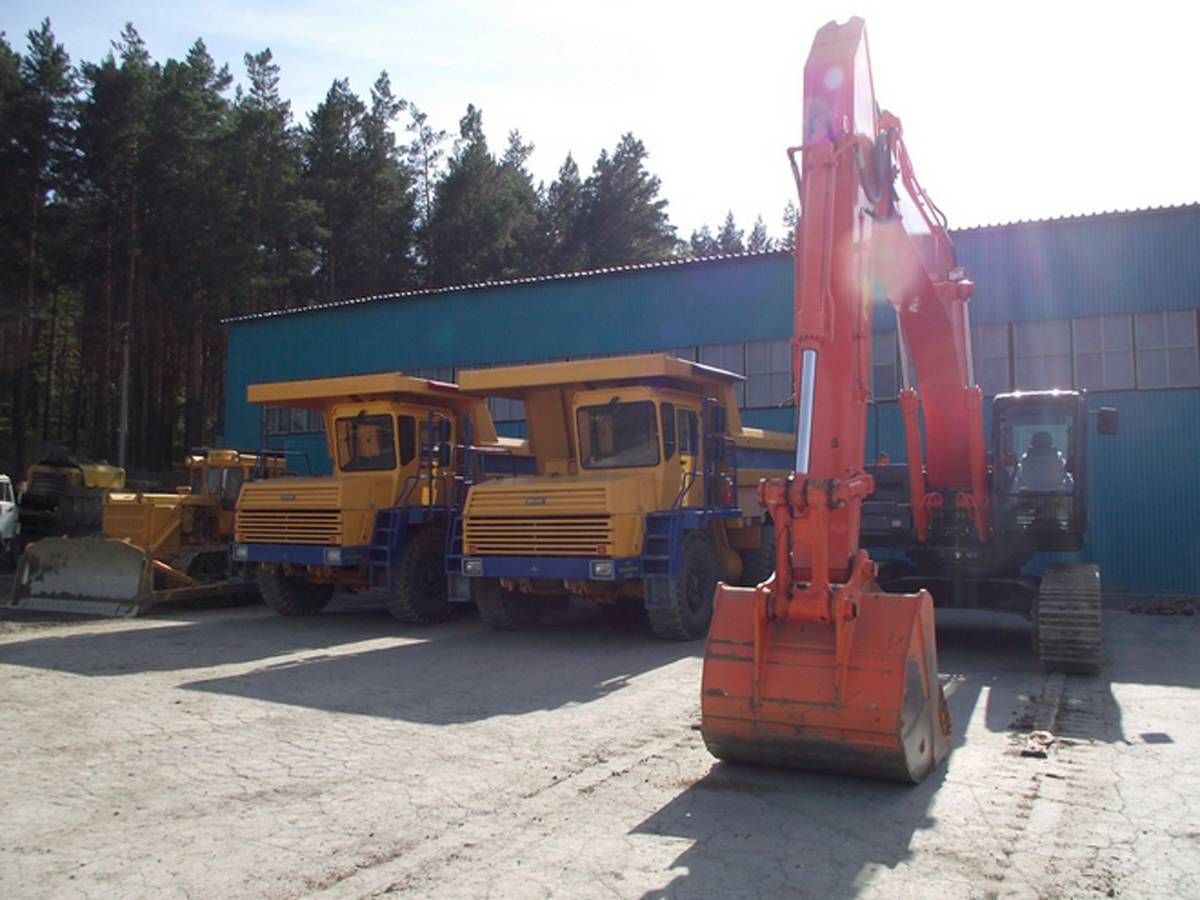 техника на карьеры щебня