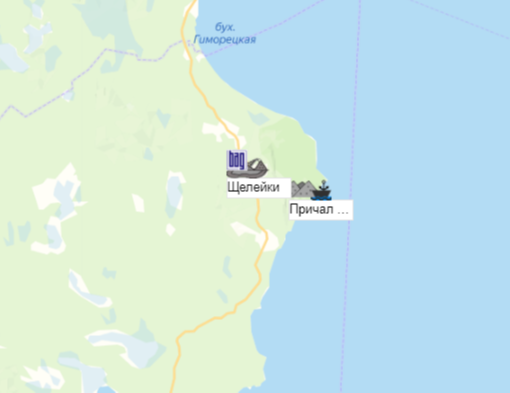 Щелейки карьер на карте