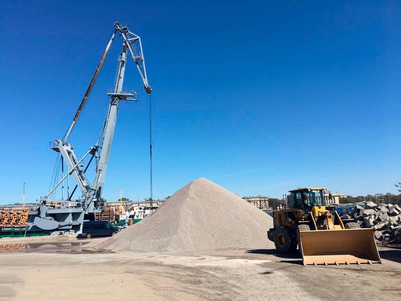 Синопская площадка щебня