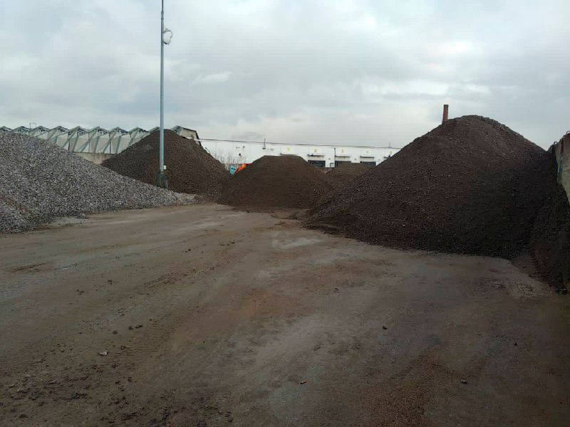 Софийская 62 площадка щебня Ленинградская область