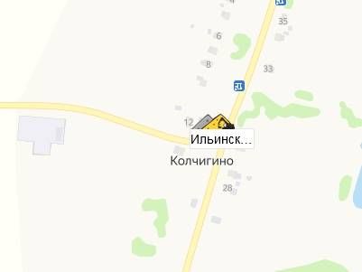карьер Ильинский на карте