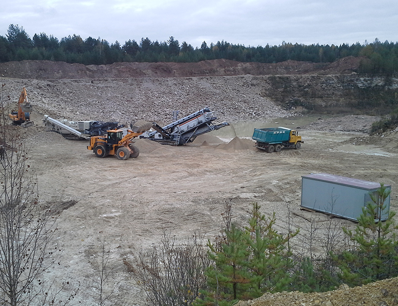 карьер Скрипинский Владимирская область
