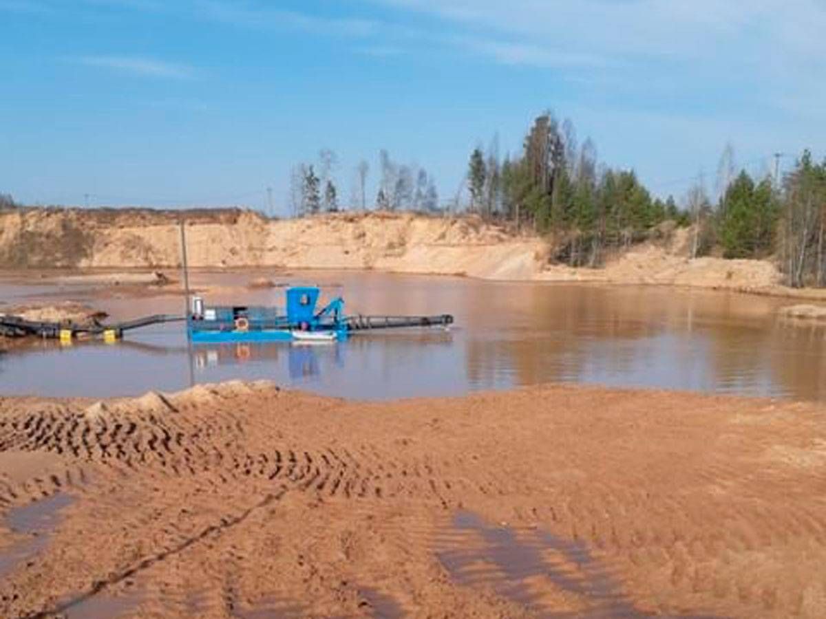 карьер Славково Ленинградская область