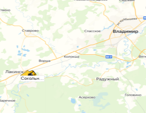 карьер Сокольники на карте