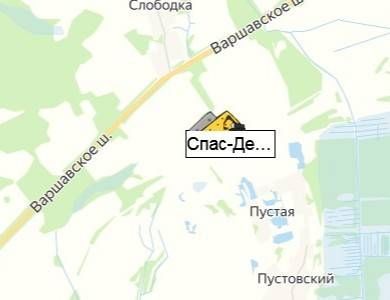 Спас-Деменский карьер на карте