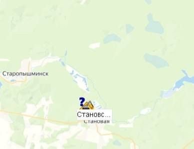 карьер Становский на карте