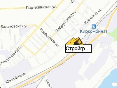 Стройгранит на карте