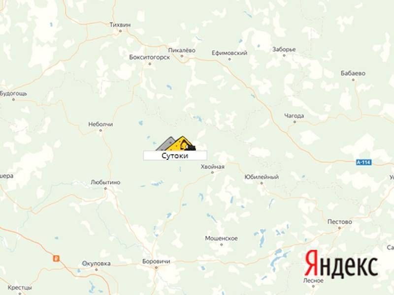 карьер Сутоки на карте