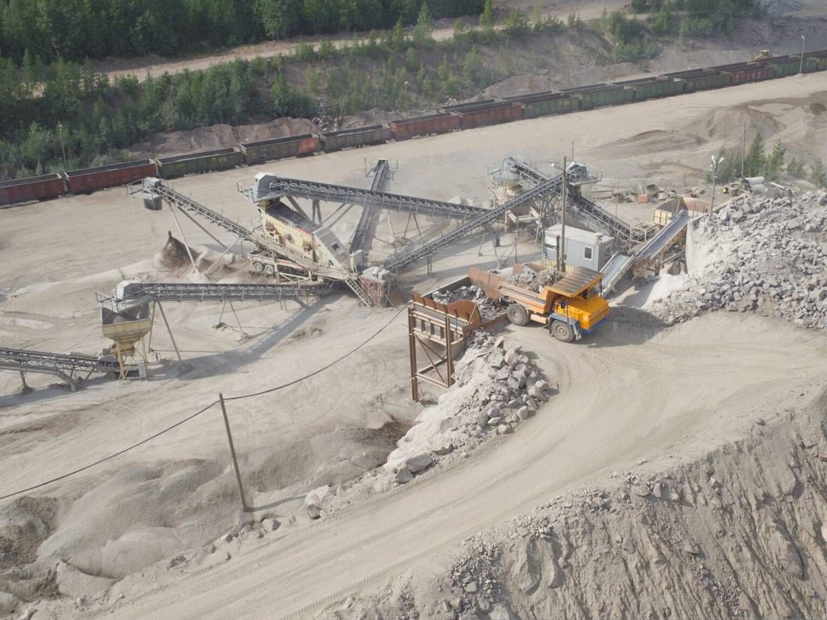 карьер Сысоевский  Ленинградская область